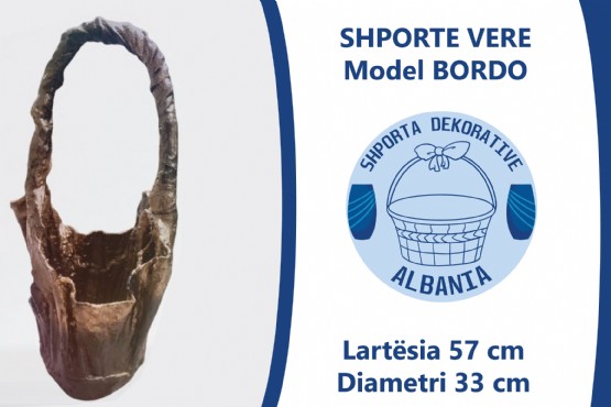 SHPORTE VERE Model BORDO, Leze Dekor, Vazo Dekorative per shtepi, Vazo lulesh dekorative, punime artizanat, Vazo per lule, Vazo moderne, Vazo Dekorative Albania, Dekorime artistike, handicraft, Artworks, handiwork